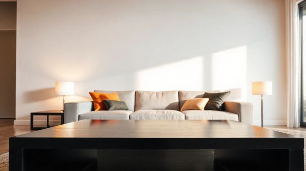 Choisissez votre table basse noire avec options de livraison